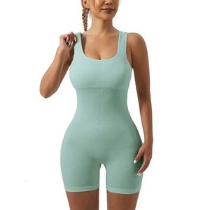 ชุดโยคะลูกไม้เอวสูงสำหรับผู้หญิงเสื้อกล้ามเล่นกีฬาเว้าไหล่ชุดเล่นฟิตเนสกางเกงฟิตเนสฟิตเนส - Product Image 3