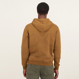 Sudaderas con capucha de manga larga informales OEM para hombre de la mejor oferta de invierno, novedad, talla grande XS, tela estampada con capucha polar con diseño de bolsillo - Product Image 3
