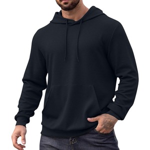 Sudadera con Capucha Extra Grande Personalizada para Hombre, de Algodón Grueso, Ajuste Holgado, Estilo Urbano, Informal, de Manga Larga - Product Image 4
