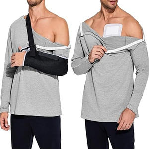 Batas de Hospital Unisex con Logotipo Personalizado de Alta Calidad, Batas Quirúrgicas de Jersey 100% Algodón al por Mayor - Product Image 1