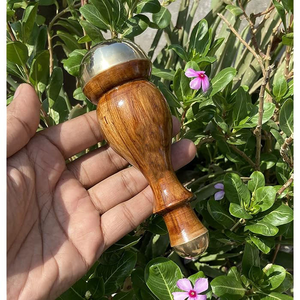 Varita de Madera Ecológica Hecha a Mano Más Vendida, Masajeador de Madera para Relajación Profunda, Herramienta de Masaje Gua Sha para Cuero Cabelludo, Terapia Corporal y de Pies - Product Image 5