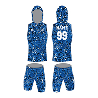 Uniforme du drapeau imprimé par sublimation complète Ensembles d'uniformes de football 7v7 Maillots de football pour jeunes 7 sur 7