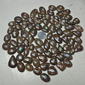 2025 Doublet Boulder Opale Bleu Feu Pierre À La Mode Mexicaine Bijoux De Mode Pierres Précieuses En Vrac avec Certificat IGI Cadeau De Fête Des Mères - Product Image 2