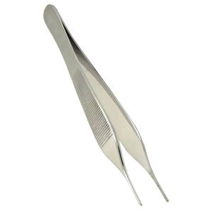 Pinzas Adson Diseño ergonómico duradero de acero inoxidable de larga duración para un uso quirúrgico cómodo Instrumentos quirúrgicos básicos - Product Image 3