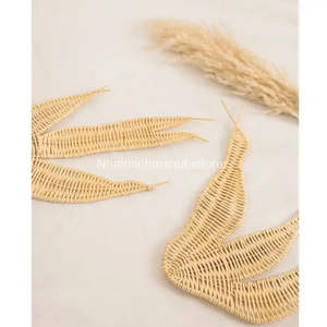 Muestra gratis, golondrina tejida de ratán natural para decoración de niños y habitaciones familiares, MOQ:50PCS - Product Image 4