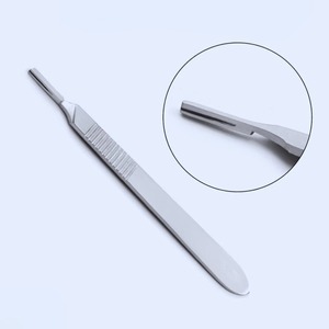Manche de scalpel chirurgical médical vétérinaire en acier inoxydable, instrument de chirurgie orthopédique réutilisable - Product Image 5