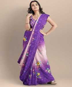 Style Bollywood nouvelle broderie de vêtements de fête à la mode avec miroir travail belle couleur rouge Saree avec chemisier uni non cousu ApparelGarment - Product Image 6