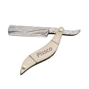 Rasoir de Barbier à Lame Droite le Plus Vendu – Rasoirs Manuels pour Barbe avec Votre Marque Personnalisée - Product Image 1