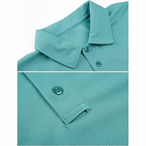 เสื้อกอล์ฟผู้ชายประสิทธิภาพสูง ลายพิมพ์ทันสมัย ผ้าฝ้าย 100% มีกระเป๋า ระบายอากาศได้ดี ดีไซน์ซับเหงื่อ - Product Image 4