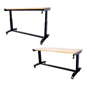 Höhen verstellbarer Tisch 132cm Schnelle Liefer kapazität 135 kg Büromöbel ISO-Zertifizierung Hergestellt in Vietnam Hersteller