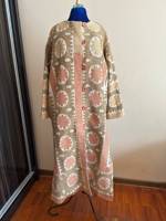 Grands Collectionneurs Ouzbek Robe Brodée À La Main Antique Tribal Tunique À La Main Suzani Broderie Vestes Automne Boho Ouzbek Cachemire