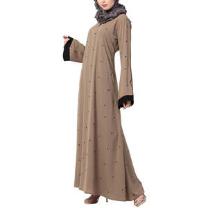 Abaya de mujer transpirable sin costuras Abaya de alta calidad para adultos, nuevos diseños en stock - Product Image 6