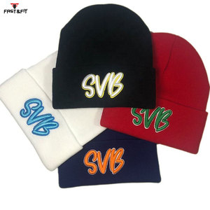 Nouveaux modèles 2023, bonnets et casquettes en tricot polaire 100% coton respirant de haute qualité, bonnets d'hiver unisexes imperméables - Product Image 4