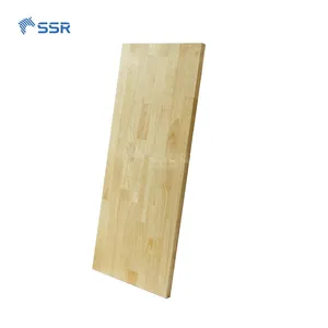 SSR VINA - Rubberwood  Hevea  Butcher Block Countertop - Butcher Block Countertop Wood Countertops Table Top Desk Top