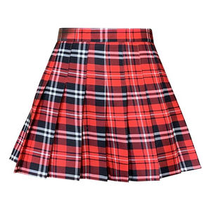 Jupe de sport athlétique de tennis pour femme, taille haute, respirante, sans couture, pour le yoga et l'entraînement, avec bande élastique à la taille, imprimé sexy - Product Image 1