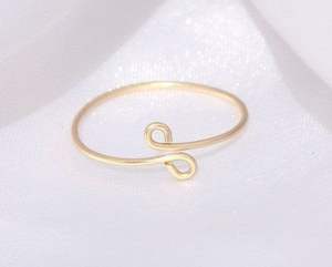 Servilleteros de metal de diseño clásico dorado y servilletero diseño en espiral acabado brillante personalización disponible servilletero - Product Image 6