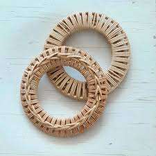 ACCESORIOS PARA ESTUDIO DE FOTOS Pendientes Mujeres Ratán Bohemio Lindo Aro Fino Joyería de Moda Conjunto de Regalo Nuevos Productos Ideas Ecológico - Product Image 3