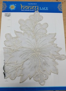 Colorful Floral Embroidered Lace for Business Style for Clothing <b>Shoes</b> <b>Bags</b> Gifts - Product Image 2