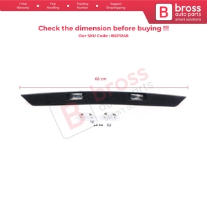 Bande lumineuse de plaque d'immatriculation arrière BSP1248 pour Transporter T5 2003-2015 7E0827329F - Product Image 6