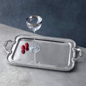 High Quality Modern Metal Wedding Cookie <b>Stand</b> <b>Cake</b> <b>Dome</b> Bowls Trays with Floral Pattern Stainless Steel Tier <b>Stand</b> - Product Image 4