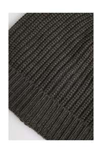 Bonnets en laine tricotée et en tricot côtelé pour adultes et jeunes Bonnets flexibles confortables et confortables pour hommes et femmes - Product Image 4