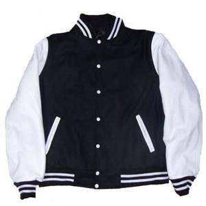 Écusson de broderie chaud de haute qualité pour hommes OEM personnalisé veste universitaire Bomber Letterman pour hommes - Product Image 1