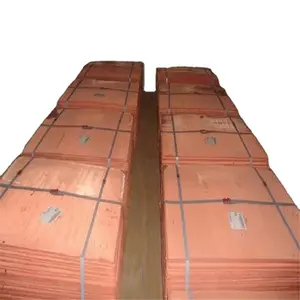 Good Price Copper Cathode 99.95%-99.99% Cathode Copper Sheet Plate Copper Wire Scrap