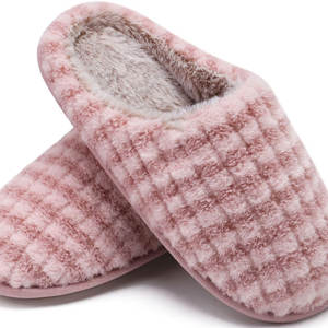 Pantuflas Tejidas Cálidas, Diseño Bonito y Suave, Cómodas para el Invierno, Antideslizantes, para Interiores, Deportivas - Product Image 6