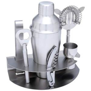 4 Piece Bartender Kit <b>Cocktail</b> <b>Shaker</b> <b>Set</b> Manufacture Provide Customized Laser Refund Mirror Tools Stainless Logo Surface Clubs - Product Image 1
