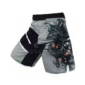 Shorts MMA para Hombre, Nuevo Estilo, Color Sólido, Hechos en Pakistán, en Venta - Product Image 5