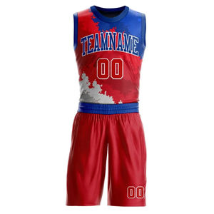 ชุดเครื่องแบบบาสเก็ตบอลแห้งเร็วสำหรับชายและหญิงมาใหม่ชุดบาสเก็ตบอลขนาดพิเศษพิมพ์ฉลากตามสั่งระบายอากาศป้องกันแบคทีเรียป้องกัน UV สำหรับฤดูร้อน - Product Image 4
