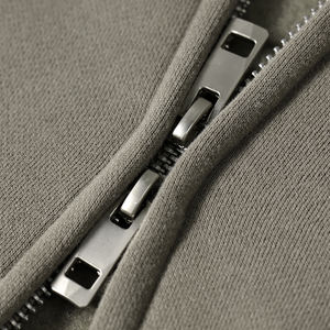 Vente en gros sweat à capuche unisexe en coton de haute qualité avec fermeture éclair pour hommes, impression, broderie, logo personnalisé - Product Image 3