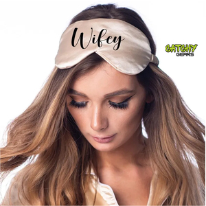 Ensemble de masques pour les yeux en satin Bandeau de cheveux de voyage et sac en tissu Masque pour les yeux de sommeil pour l'été ou l'hiver pour les cadeaux - Product Image 3