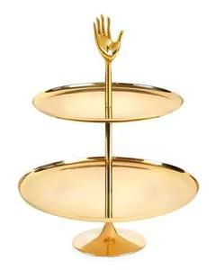 Elegante Soporte de Metal para Chocolate para Decoración de Mesa de Postres en Bodas y Fiestas de Cumpleaños, Diseño Moderno y Elegante - Product Image 1