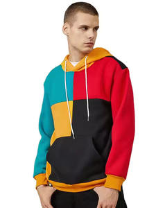 Vente en gros de pulls à capuche en coton 100% pour hommes, molleton d'hiver, motif imprimé solide, logo personnalisé et fonction anti-rétrécissement, taille plus XS 6XL - Product Image 5
