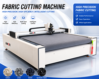 Machine de découpe textile CNC automatique, découpeuse de tissus multicouches pour vêtements, canapés et tapisseries
