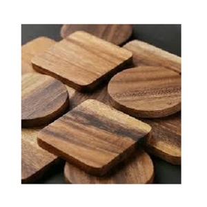 ถาดรองแก้วไม้ชารูปทรงออกแบบได้ตามต้องการกันลื่นกันลื่นชุดตกแต่งโต๊ะ4ชิ้นและแผ่นรองแก้ว - Product Image 1