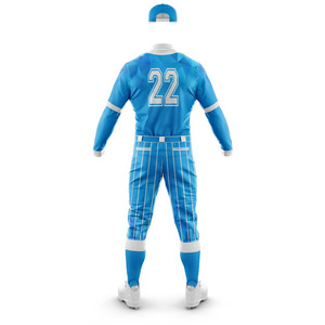 ชุดเล่นซอฟต์บอลแบบปรับแต่งได้ทำจากปากีสถานเสื้อกีฬาและกางเกงระบายอากาศ - Product Image 6