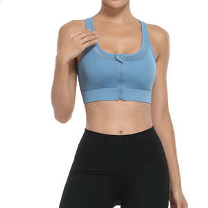 High Support Women's <b>Sexy</b> Breathable Heat-Transfer Printed Cut-out Y-line Strap Sports Bra for Adult Athletic Training - Product Image 3