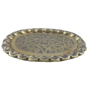 Metal <b>Bucket</b> With <b>Lid</b> and Handle Brass Antique Plating <b>Bucket</b> for Kitchen Uses Customized in Bulk - Product Image 5