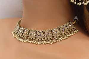 Exaggerated Necklace <b>Earrings</b> Jewelry Sets Wedding Bride Women Alloy <b>Crystal</b> Rhinestone Flower Necklace <b>Earrings</b> Set - Product Image 6