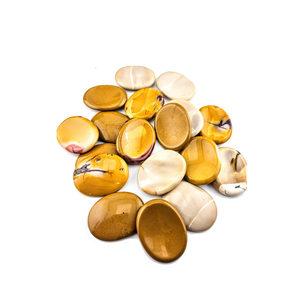 Feng Shui estilo Hada pulido cristal pulgar Natural Mookaite jaspe curación piedra preciosa piedra semipreciosa preocupación Palma preocupación piedra - Product Image 1