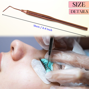 Herramienta Profesional para Lifting de Pestañas con Logotipo Personalizado, Separador de Pestañas de Doble Punta de Acero Inoxidable para Salón de Belleza - Product Image 4