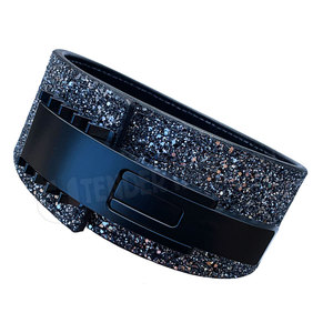 Customized Glitter Color 13mm Thickness Lever Buckle <b>Belt</b> Wholesale Price Glitter Lever <b>Belt</b> - Product Image 3
