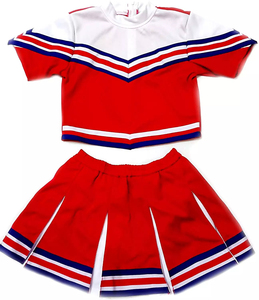 Uniformes de cheerleading personnalisés OEM en sublimation 100% polyester, taille adulte XXXS, shorts, haut, robe, ensembles pour l'école - Product Image 6