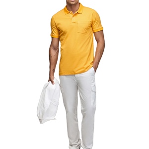 T-shirt polo de haute qualité à séchage rapide respirant 100% coton à manches courtes anti-rides t-shirts pour hommes polos de golf en plein air - Product Image 6