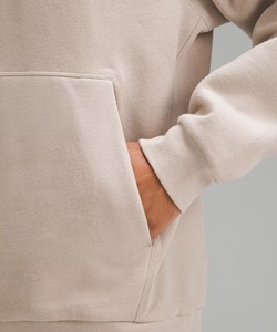 Sweats à capuche unisexe 100% coton épais et de coupe régulière pour hommes Logo personnalisé Style hiver épais surdimensionné avec impression numérique - Product Image 3