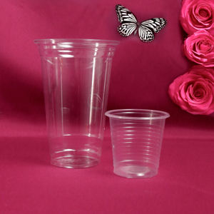 Gobelets en plastique transparents jetables à paroi unique de haute qualité de 95mm du Vietnam pour le café à emporter de smoothie de thé - Product Image 5