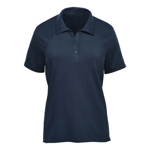 Camiseta de polo de mujer personalizada de alta calidad, camiseta informal de personal con tejido de punto transpirable, estilo formal y logotipo personalizado - Product Image 2