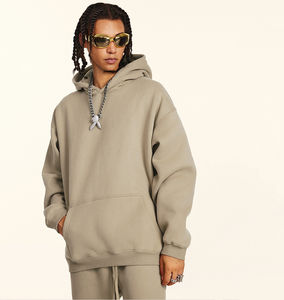 2025 nueva llegada al por mayor ropa de calle Sudadera con capucha de gran tamaño de peso pesado sin cuerda Zip up Sudadera con capucha Vintage ácido lavado Sudadera con capucha para hombre - Product Image 6